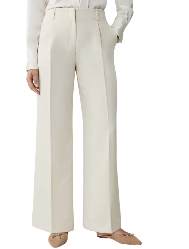 The Pleated Wide Leg Pant